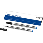 This pack of blue refills from Montblanc come in a Legrand Rollerball with fine nib.