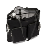 tumi cody voyageur black gunmetal tote bag inside 2