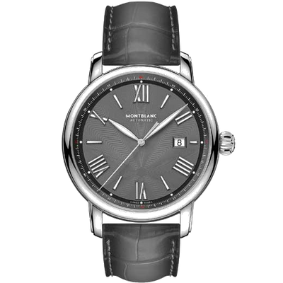 montblanc grey star legacy automatic watch