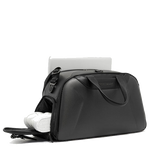 tumi mclaren carbon fibre quantum duffle bag open 2