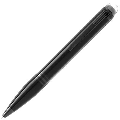 montblanc black cosmos ballpoint pen