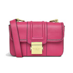 Radley's Hanley Close Bright Pink Mini Flap Over Bag is perfect for summer days out on the weekends.
