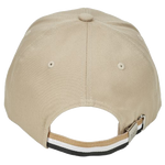 boss zed stripe cotton twill cap beige1