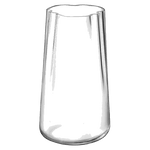 This LSA International Lagoon Tall Glass Lantern Vase 35 cm is made with mouth-blown glass.