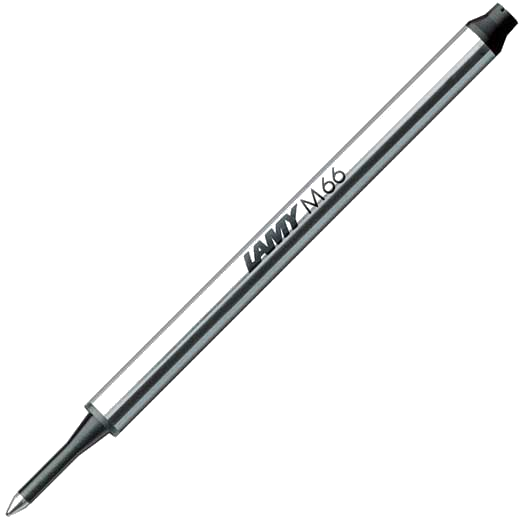 lamy black m66 m capless rollerball refill