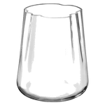 This medium-sized Lagoon Glass Lantern Vase measures 24 cm.