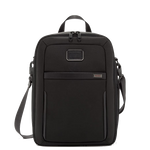 This TUMI Black Alpha 3 Shoe Bag features a top grab handle.