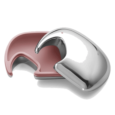The Strawberry Blush Elephant Keepsake Box by Georg Jensen has a silicone interior.
