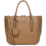 Radley's Light Brown Liverpool Street 2.0 Medium Grab Bag features a slip pocket on the back.