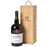Taylor's 2016 Late Bottled Vintage Port 150cl Magnum Bottle inside the wooden presentation box.