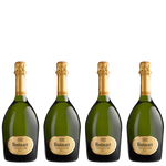 Ruinart R de Ruinart Brut 4 x 75cl Cellar Case can be engraved upon purchase.