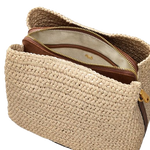3 radley dukes place natural crochet medium compartment cross body bag 111375