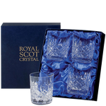 These Royal Scot Crystal London 4 x 21cl Small Whisky Tumblers can be gift wrapped on the day of purchase.