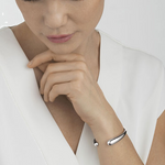 georg jensen mercy open sterling silver bangle model