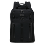 Samsonite's Urban-Eye Accordeon Backpack 15.6", Black is made out of nylon and is water resistant so you rest assured that your belongings are safe.