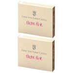 These are the Graf von Faber-Castell Electric Pink Ink Cartridges 2 x Pack of 6.