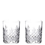 royal scot crystal edinburgh square spirit decanter with whisky tumbler set 2