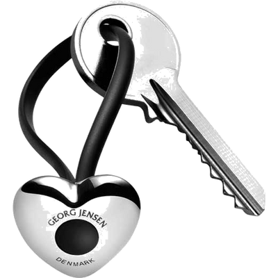 georg jensen heart keyring