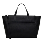 Radley's Oak Street Black Leather Zip-Top Medium Grab Bag is great for work as it's the perfect office bag that keeps all your daily essentials.