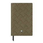 Montblanc's #148 Fine Stationery Extreme 3.0 Multilime Notebook has the snowcap emblem on the front with palladium plating for a bit of luxe.