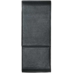 This is the LAMY Nappa Leather Black 3 Pen Pouch.