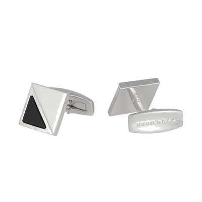 hugo boss cufflinks silver 1