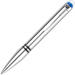 This Montblanc StarWalker Metal Ballpoint Pen has been made out of high-grade stainless steel.