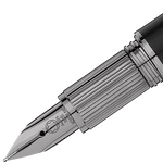 montblanc ultra black doue starwalker fountain pen nib