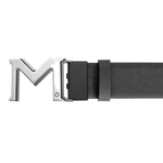 reversible belt black leath