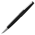 The LAMY black medium fountain pen in the 2000 collection.