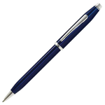 This Century II Translucent Blue Lacquer Ballpoint Pen by Cross is made out of glossy lacquer that can be engraved on the cap if you'd like to add personalisation.