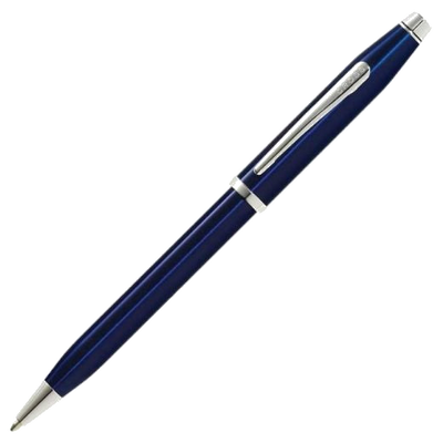 cross century ii translucent blue ballpoint