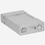 s t dupont paris silver diamond head le grand cling lighter base