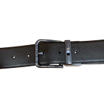 brown leather boss belt
