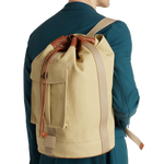 paul smith cotton linen sand duffel bag model