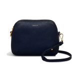 This Radley Dukes Place Icon Evenfall Leather Cross Body Bag has a matching leather strap that is adjustable with the buckle feature.