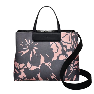 radley southwell gardens floral medium grab bag