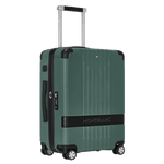 You are able to personalise this #MY4810 Cabin Trolley Case in Pewter by Montblanc with the leather patch on the side of the case.