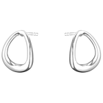 These are the Georg Jensen Sterling Silver Offspring Earstuds.