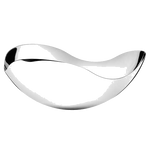 The Georg Jensen Bloom large stainless steel bowl.