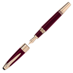 The Montblanc bordeaux special edition JFK fountain pen.
