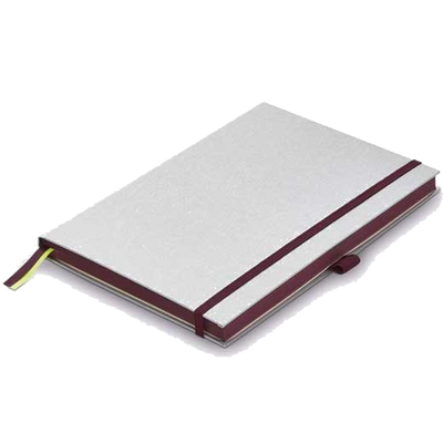 lamy a5 black purple hardcover ruled notebook
