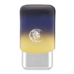 This Montecristo La Nuit Triple Cigar Case by S. T. Dupont is made with smooth leather with an ombre effect in blue and yellow.