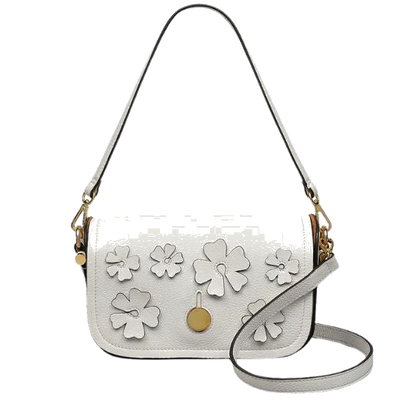 1 radley bathurst mews cutwork floral small chalk flapover cross body bag 111395