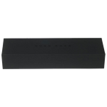 Black Hugo Boss gift box that the Timber rollerball pen comes presented in.