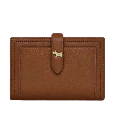 1 willis street saddle leather medium bifold purse 110784