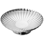 The pattern formed in the stainless steel on the Georg Jensen dish.