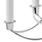 Mirror Polished Stainless Steel Harmony Candle Holder