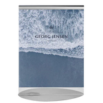 This is the Georg Jensen Stainless Steel SKY Medium Picture Frame front facing.