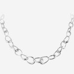 Sterling Silver Offspring Interlocked Necklace